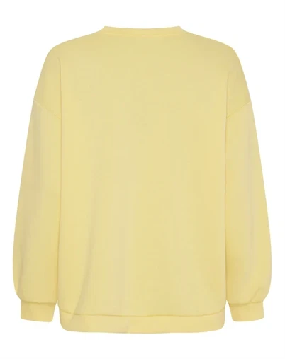 Marta du Chateau - MDCHibiscus Sweatshirt - Yellow/Moro